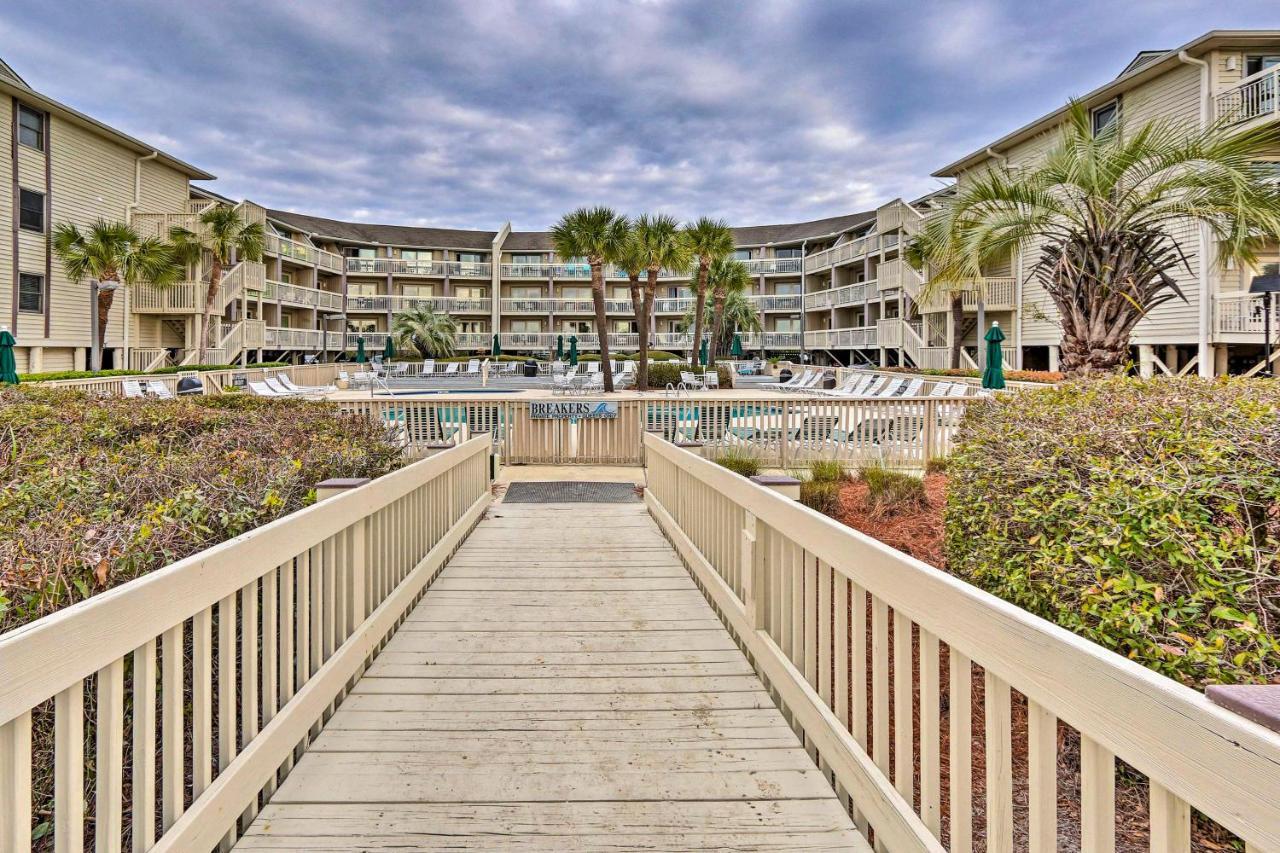 Breakers Oceanfront Getaway With Amazing View And Pool Villa Hilton Head Island Exterior foto