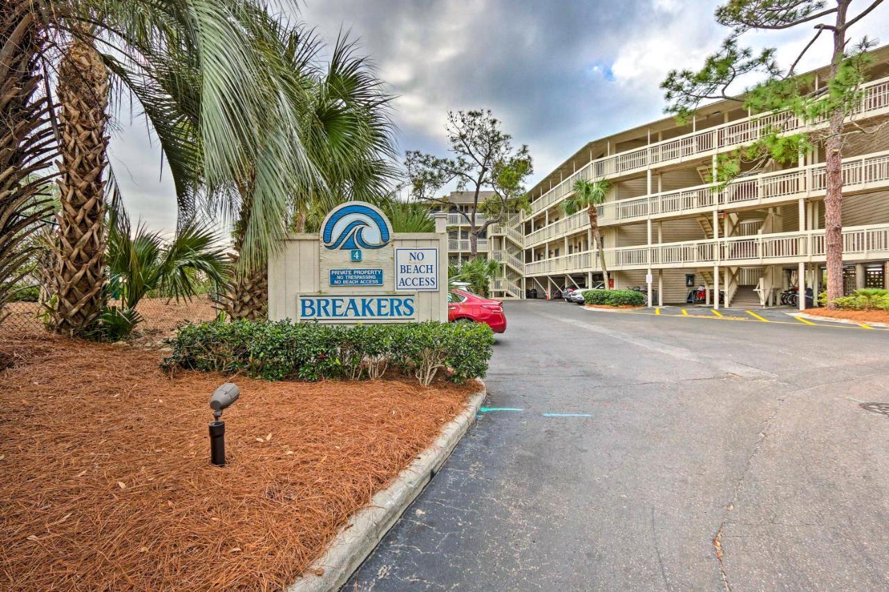 Breakers Oceanfront Getaway With Amazing View And Pool Villa Hilton Head Island Exterior foto